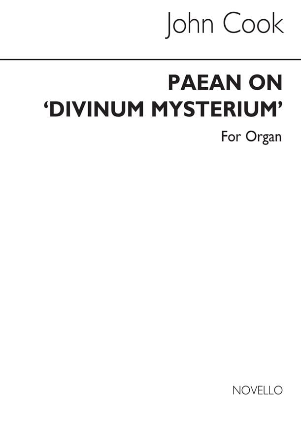 Paean On Divinium Mysterium For